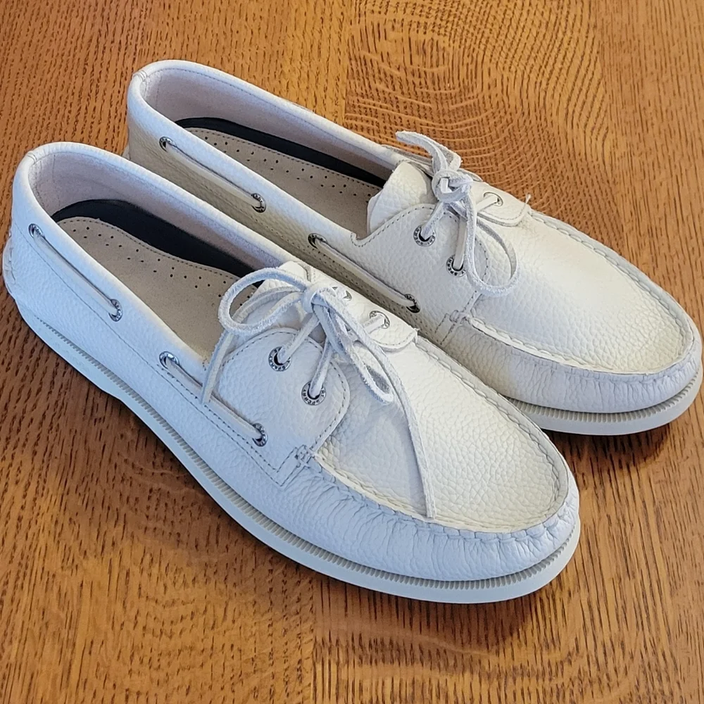 Sperry Authentic Original 2-eye boat shoe - off-white